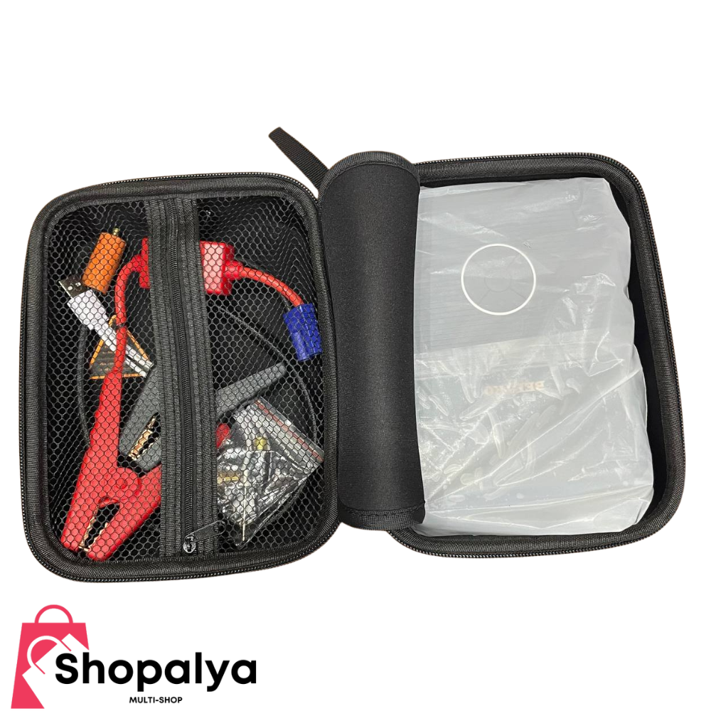BEETRO booster Batterizs 2000A+ POWERBANK 21800mAh+compresseur 10BAR avec torche et pochette
